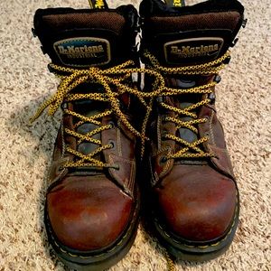 Dr. Marten steel toed boots